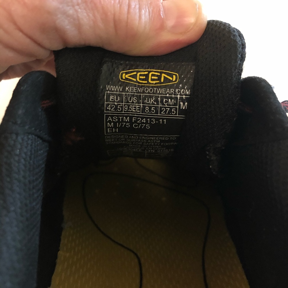 Keen Men’s Utility Steel Toe Work Shoes - Picture 8 of 8